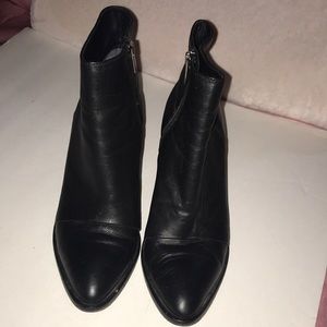Vince Black Ankle Boots Black
